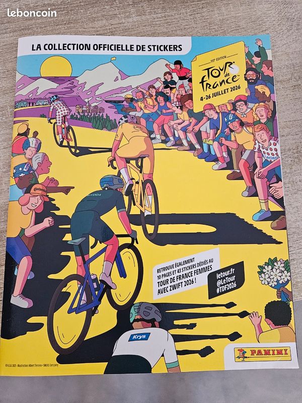 Échange panini 2026 tour de France (image 1)