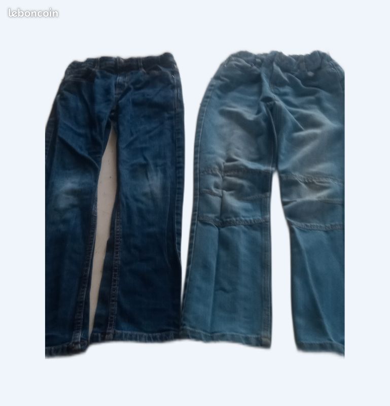 2 jean s 10 ans un slim et un regular (image 1)