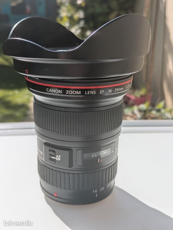 Objectif Canon EF 16-35mm f/2.8L USM Canon EF 16-35mm 2.8 (image 1)