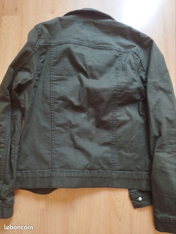 Veste jean kaki (image 5)