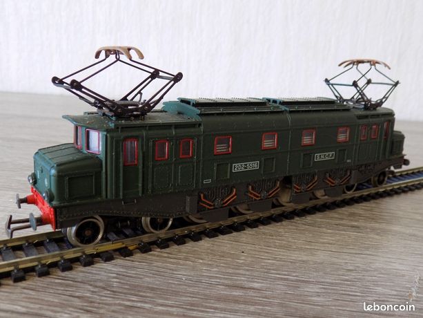 Locomotive électrique HO JOUEF 2D2 5516 Sud Ouest SNCF ref 8481