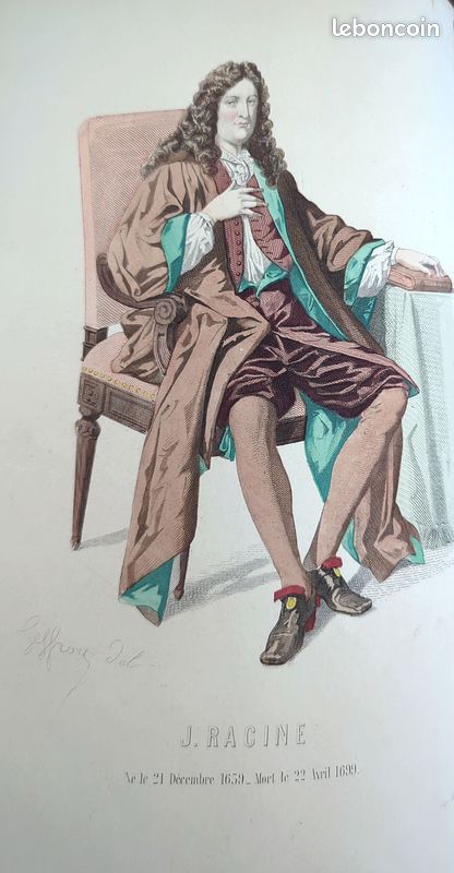 Œuvres de Jean Racine - ( livre ancien) (image 3)