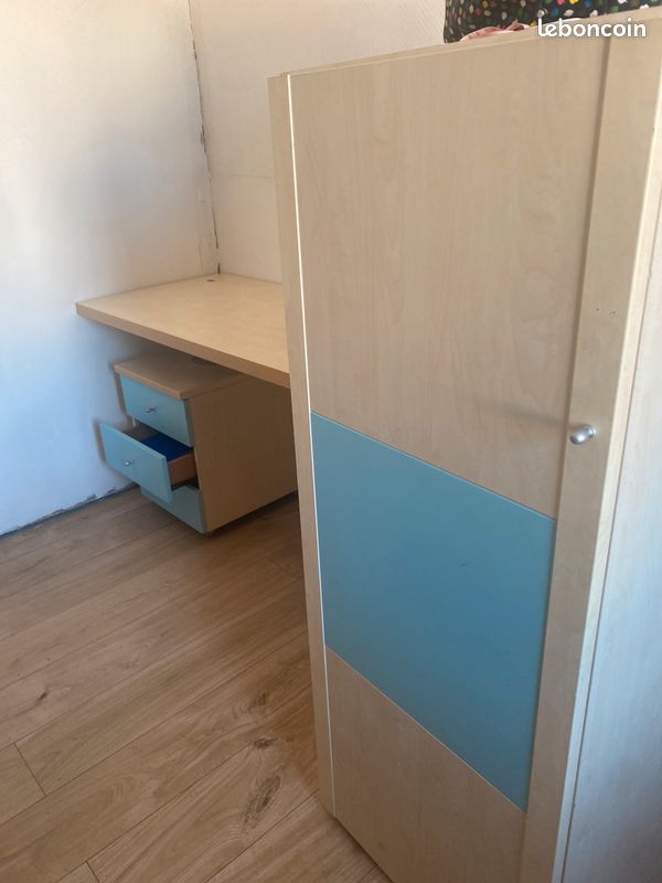 Bureau plus armoire (image 4)