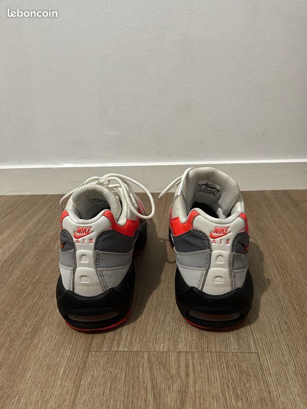 Nike air Max 95 homme - taille 43 - Néon / Hot Coral (image 4)