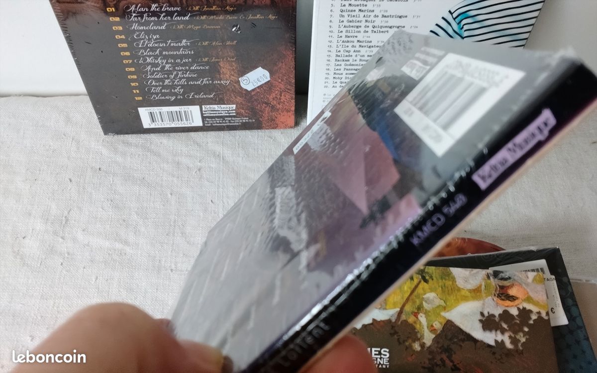 Lot sous blister 7 cd keltia musique bretonne (image 7)
