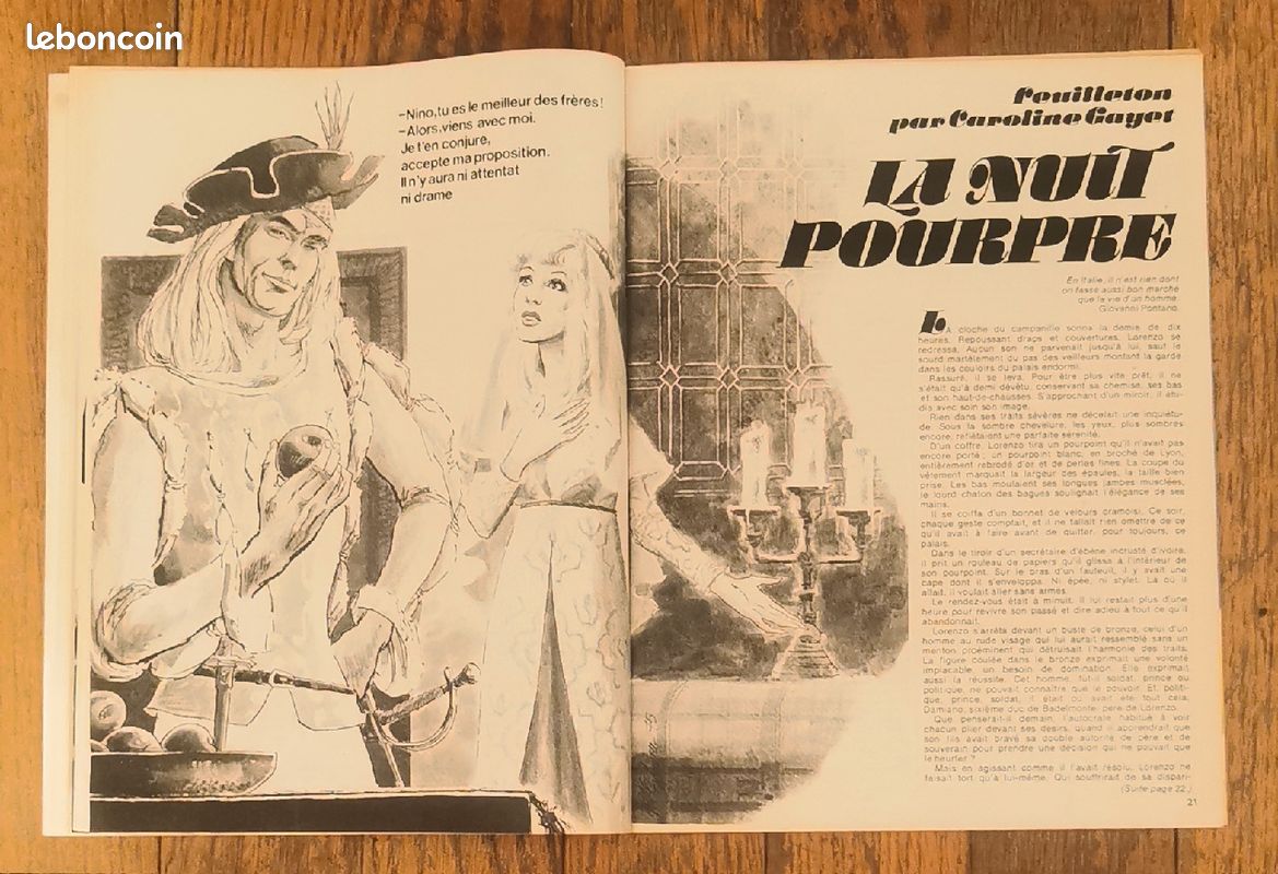 Ancien magazine bonne soirée années 70 Vintage (image 5)