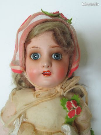 Grande Poupée Ancienne Simon & Halbig 58 Cm (DEP) – Porcelaine Allemagne 1900