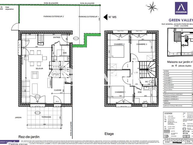 Maison 4 pièces 81 m² · à Louviers · 81 m² · 1 058 €/mois