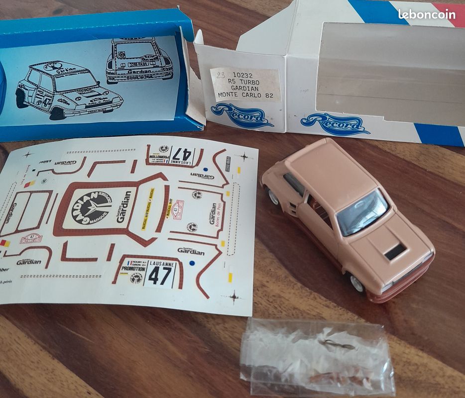 750Z Solido Trasformato 10 R5 Alpine #16 Monte Carlo 1979 Fréquelin Giallo 1:43