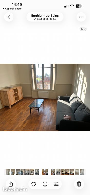 Appartement 3 pièces 57 m² · à Enghien-les-Bains · 57 m² · 1 270 €/mois