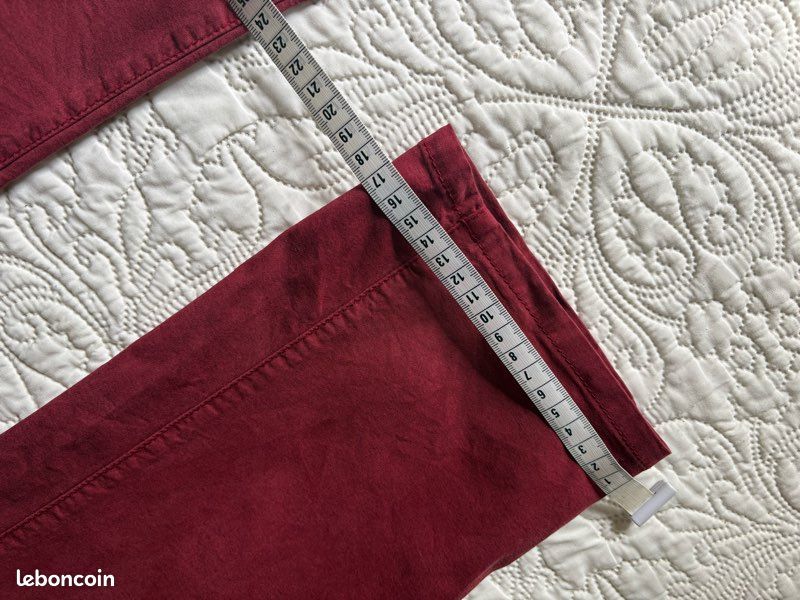 Pantalon Armand Thiery rouge grenade taille 40 (image 7)