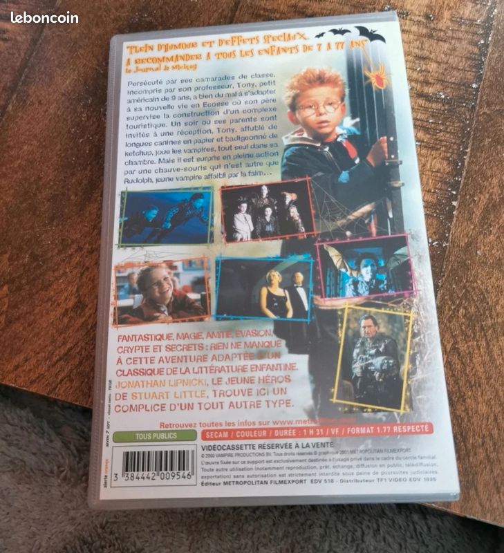 VHS le petit vampire film enfant (image 2)