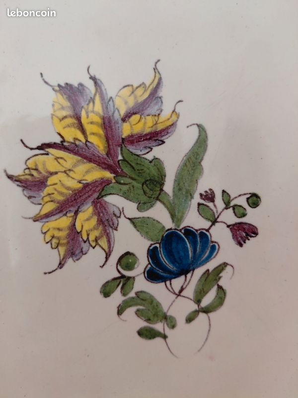 Assiette vintage Saint-Sever (image 4)