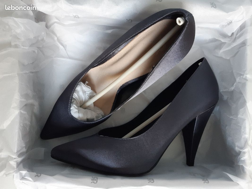 Escarpin gris T.38 (image 4)