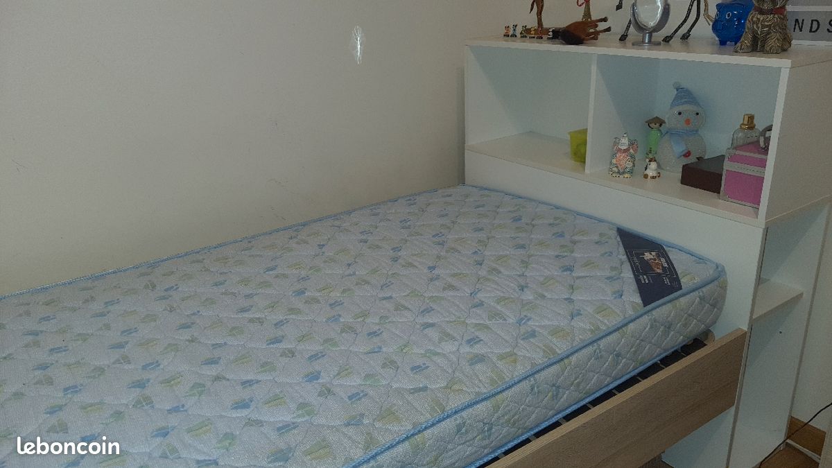 Lit 190×90 avec rangement (image 1)
