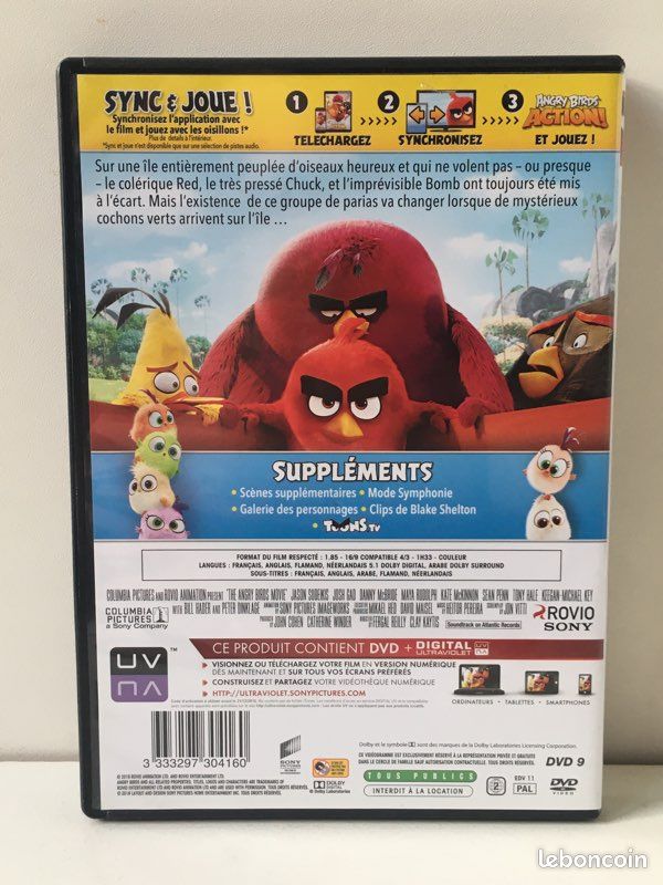 Dvd angry birds le film (image 2)