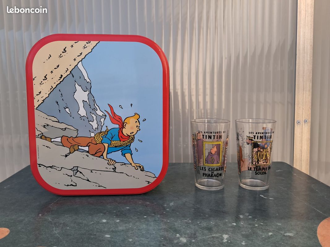 Figurine Tintin en toge Les cigares du pharaon version colorisée Tin – La Marque Zone