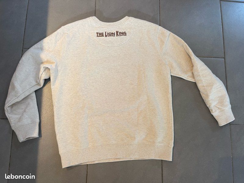 Sweat Homme - COOL LION - Gris chiné - Homme - 22.99€ - Kiabi