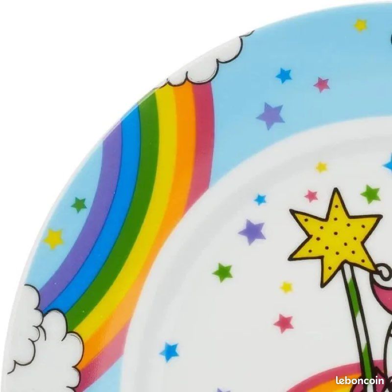WMF Bol à Céréales Enfant Porcelaine Motif Licorne - 13,8 Cm - Lave- vaisselle Et Micro-ondes Bol Licorne Wmf