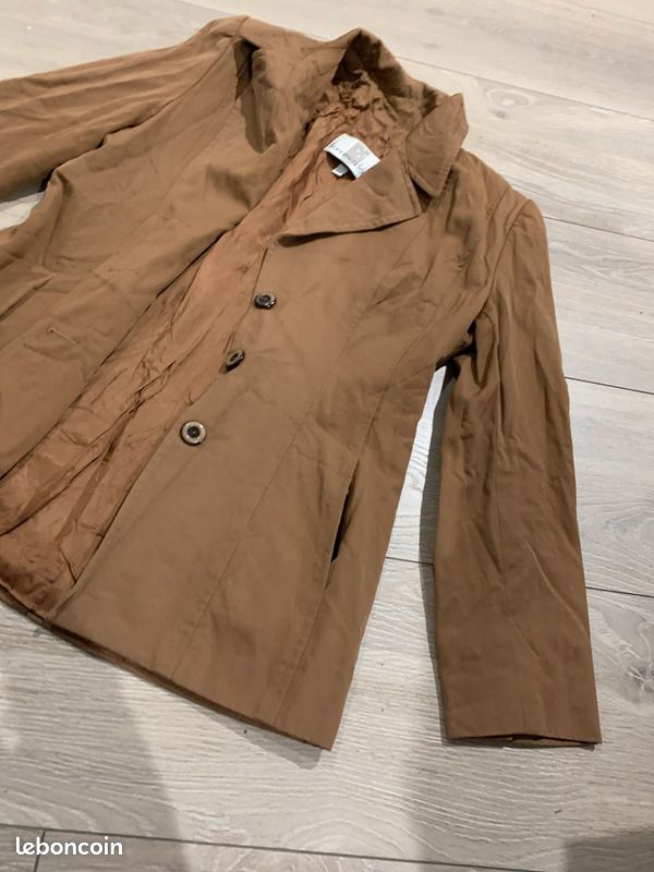 Veste marron Francesco Ferri (image 3)