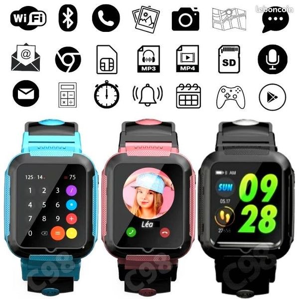 Montre Connectée Ado GPS C98 Android 4G (image 3)