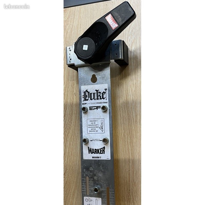 Gabarit de Perçage Professionnel en PETG pour Fixations ski Shift