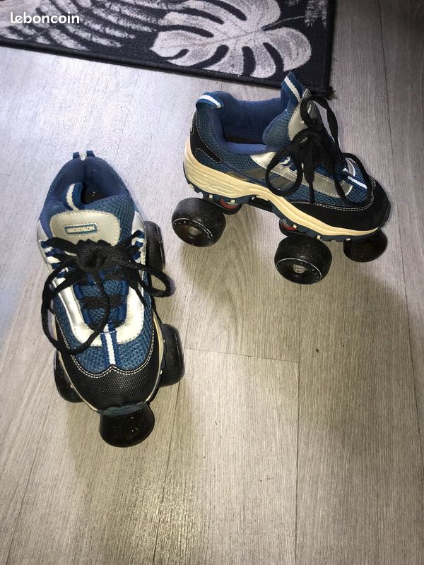 chaussures a roulettes retractable