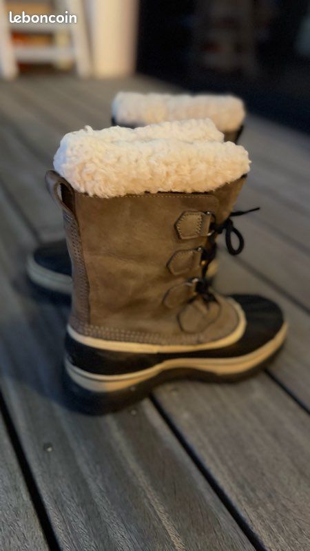 Bottes Sorel caribou 40 excellent état (image 4)