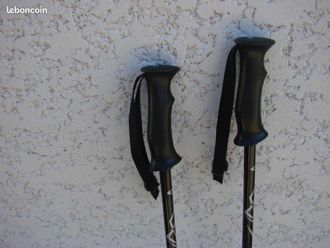 Gabel Bâtons XTR Alu EF Noir Trekkinn