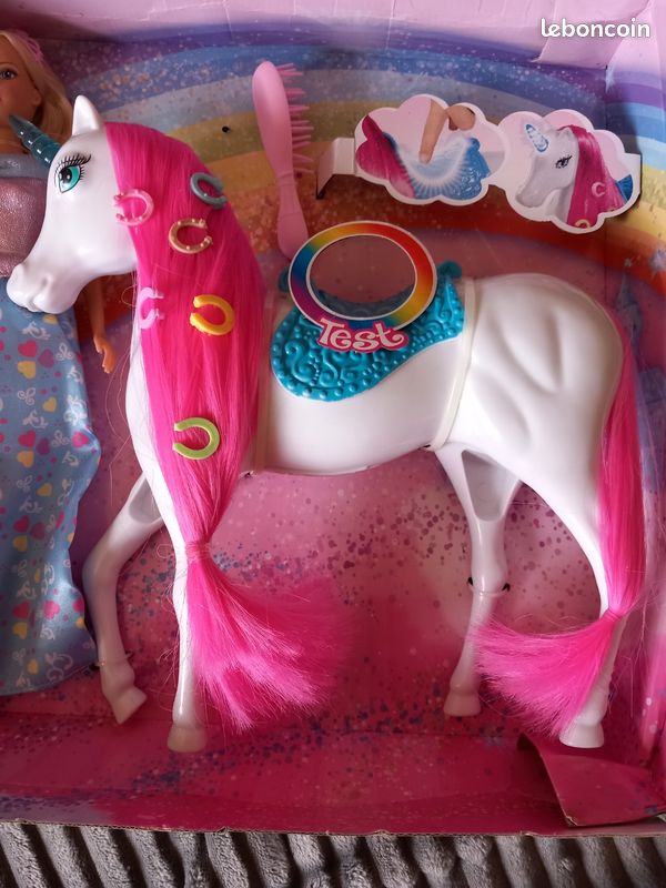 Poupée LOLLY et sa LICORNE neuf (image 4)