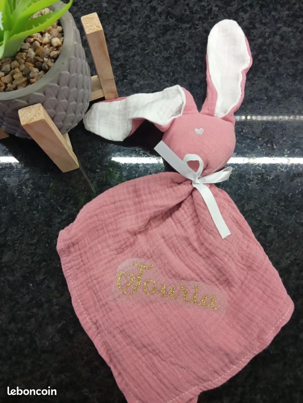 Doudou lapin à personnalisé (image 6)