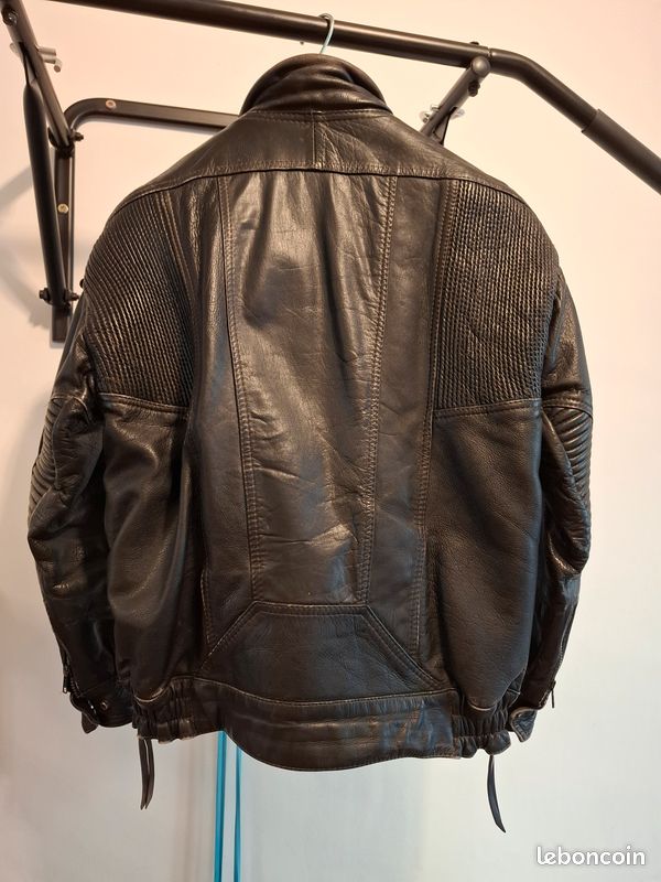 Blouson moto cuir homme (image 2)