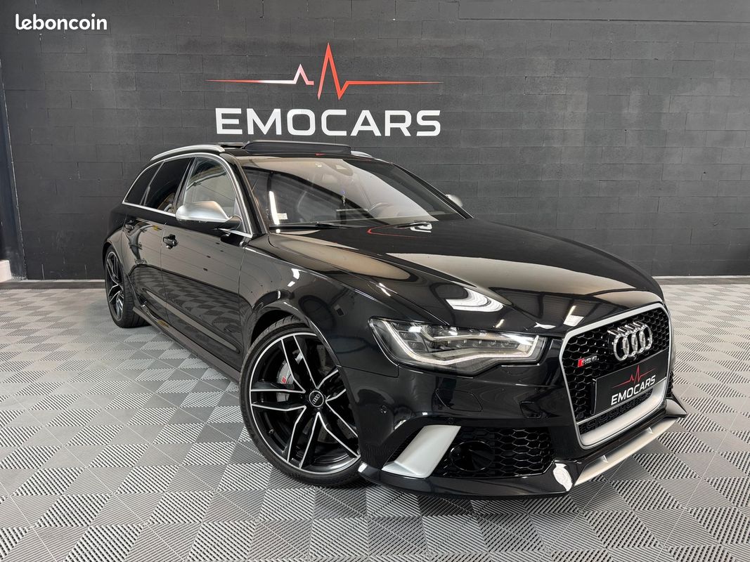 Audi RS6 AVANT C7 4.0 V8 TFSI 560CH QUATTRO - FREINS CÉRAMIQUE - ORIGINE FRANCE (image 1)