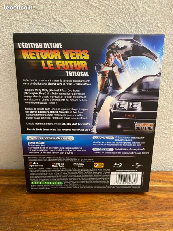 Coffret Trilogie « Retour vers le Futur » en Blu-Ray (image 4)