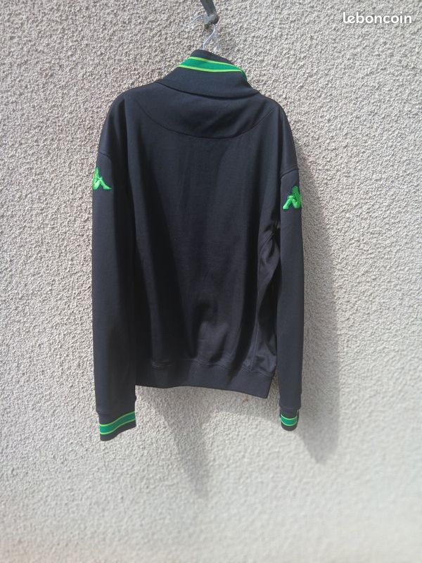 Veste Fit ASSE – Collection Officielle AS Saint-Étienne, Polyester, Pour Homme