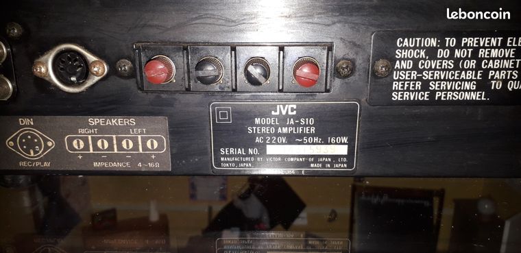 Amplificatore JVC JA - S 22 - Audio/Video In vendita a Roma