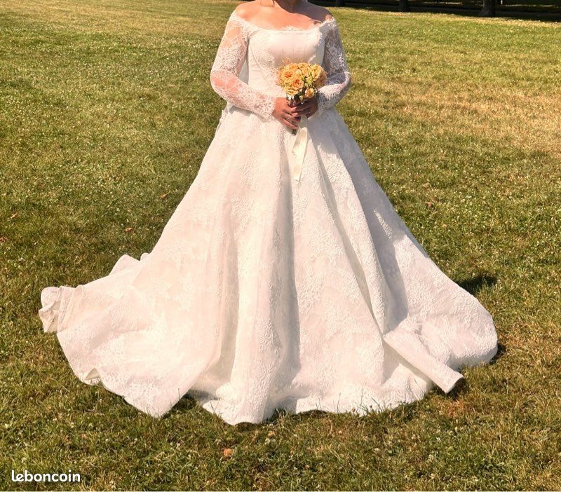Robe de mariée - Gelinlik - dentelle luxueuse (image 5)
