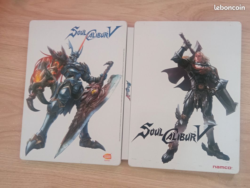 SoulCalibur V Steelbook Officiel G1 Bon État Vendu Sans Jeu