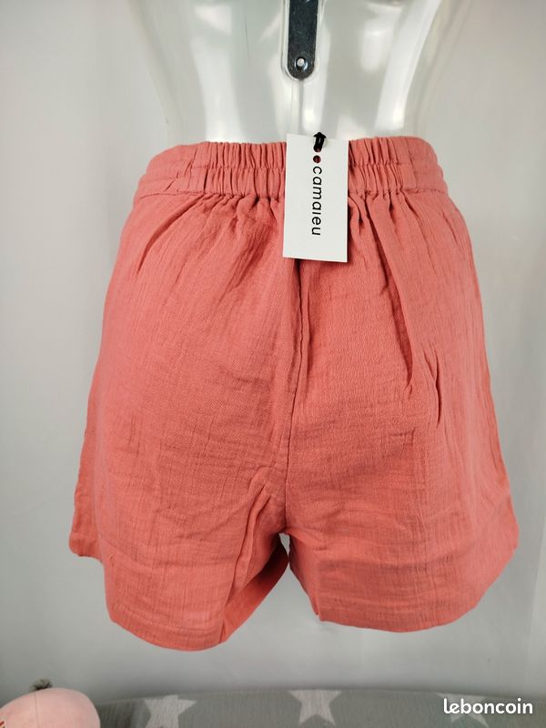 Short femme camaïeu (image 2)