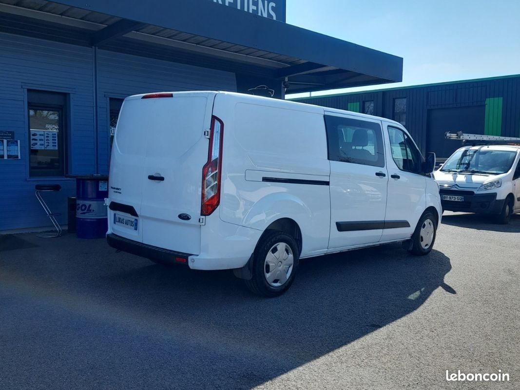 Ford transit custom cabine approfondie 6 places l2h1 130cv trend business prix 19000 euros ht (image 6)