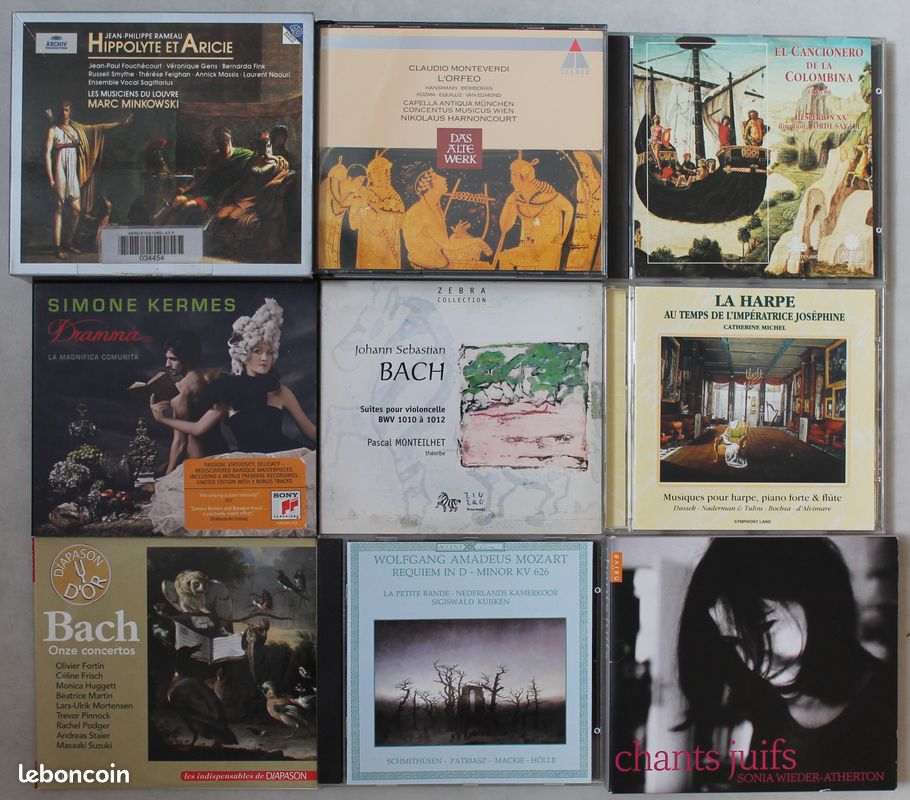 CD / DVD Musiques Anciennes, contemporaines, classique, baroque (image 5)