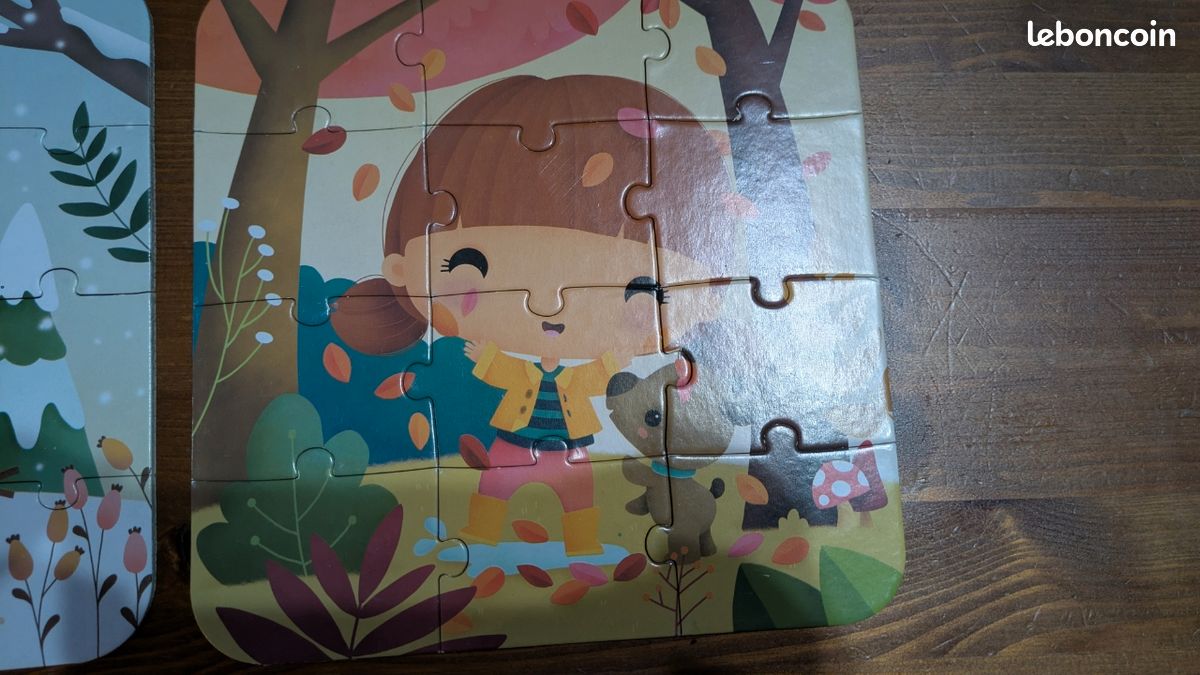 Puzzle x4 Janod niveau progressif (image 9)