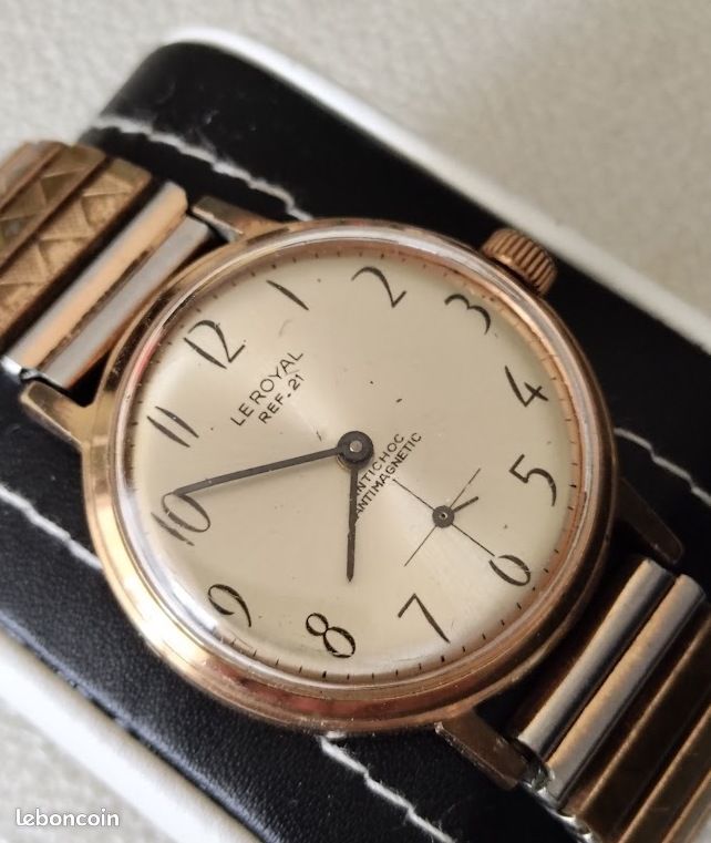 ROYAL - Montre Royal vintage pour hommes à remontage