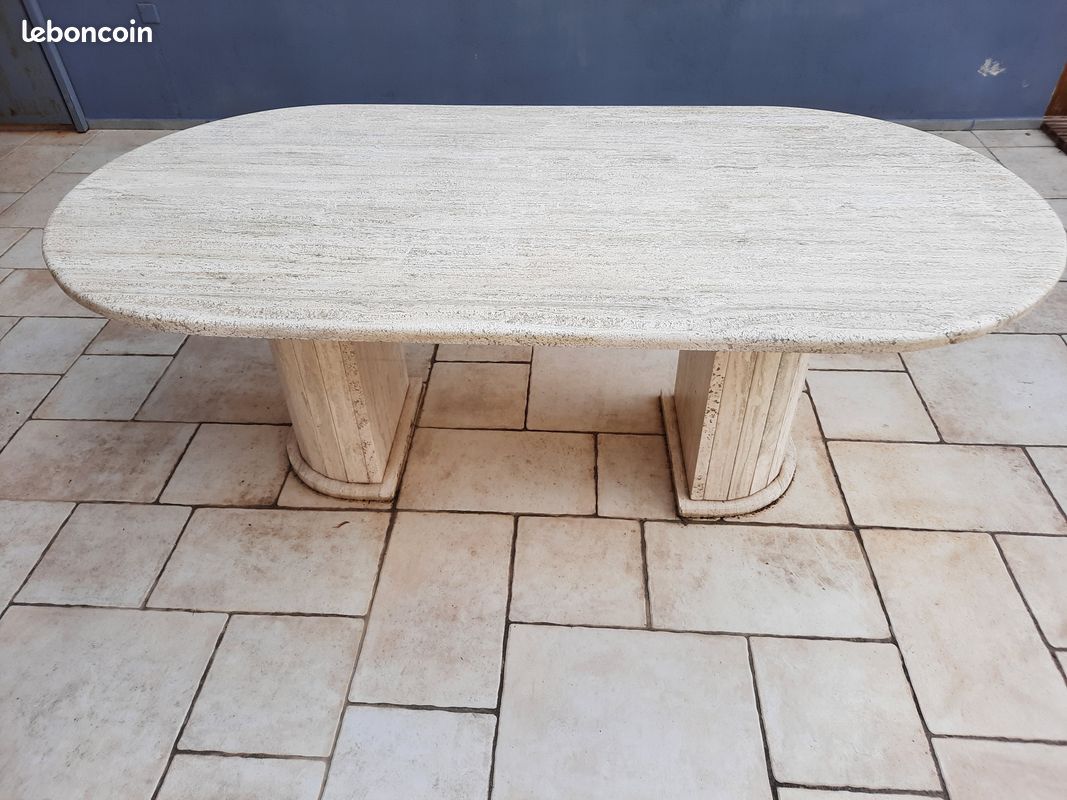Table en travertin (image 2)