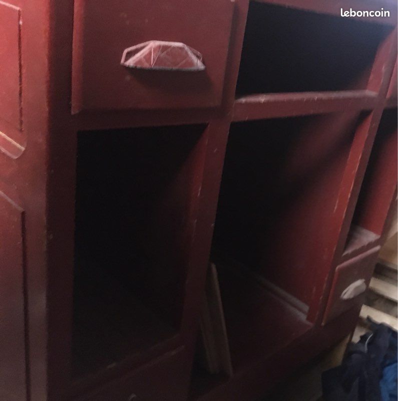 Comptoir bois ancien (image 8)