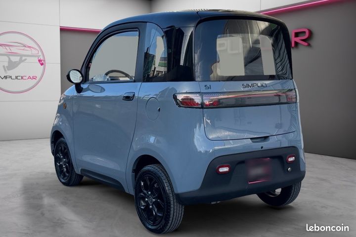 SIMPLICI S1 Voiture sans permis électrique neuve Autonomie 100 km (image 3)