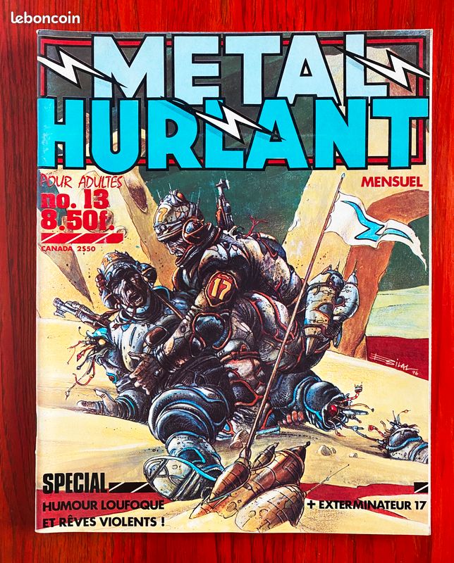 Metal Hurlant n°13 - 1977 (image 1)