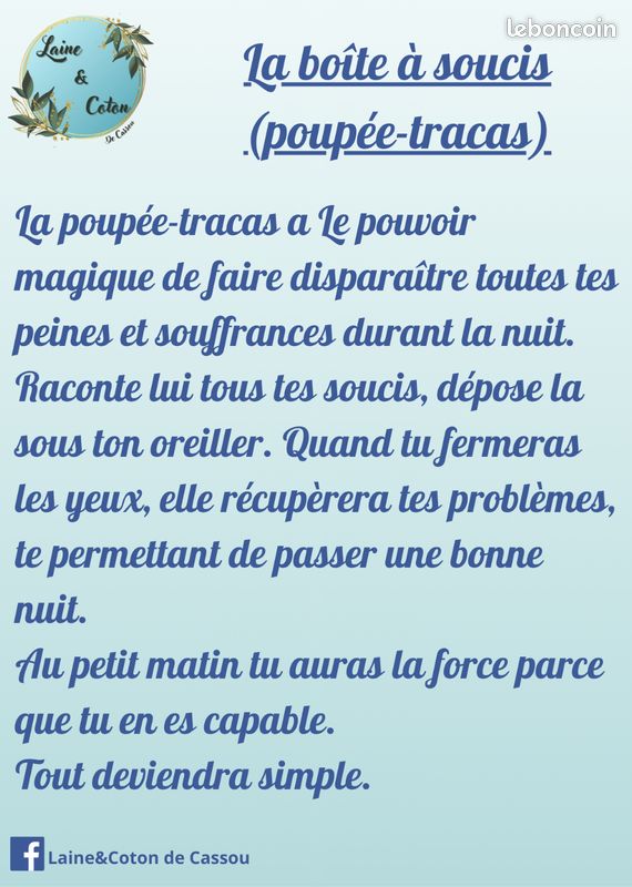 Boite à soucis Bleu (image 2)