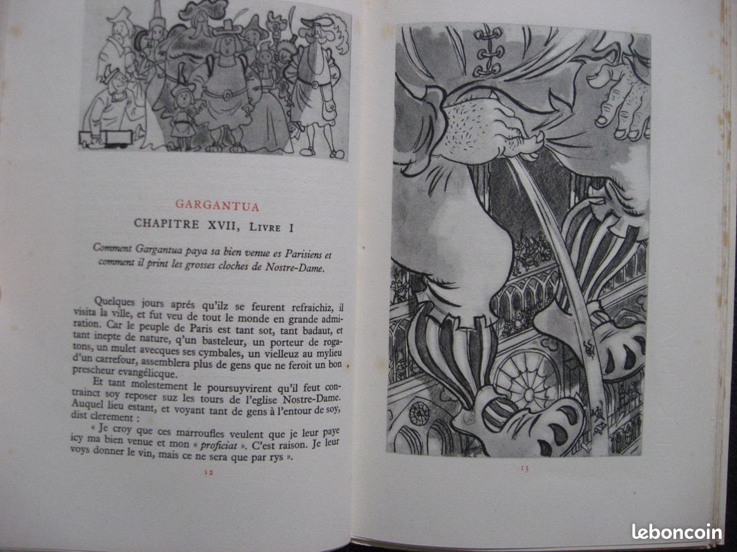 "Ames et Visages de Paris";numéroté;28 écrivains;1945s;28 illustrateurs (image 3)