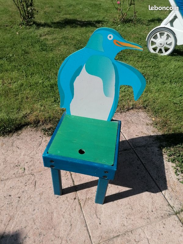 Chaise pingouin pour enfant (image 1)